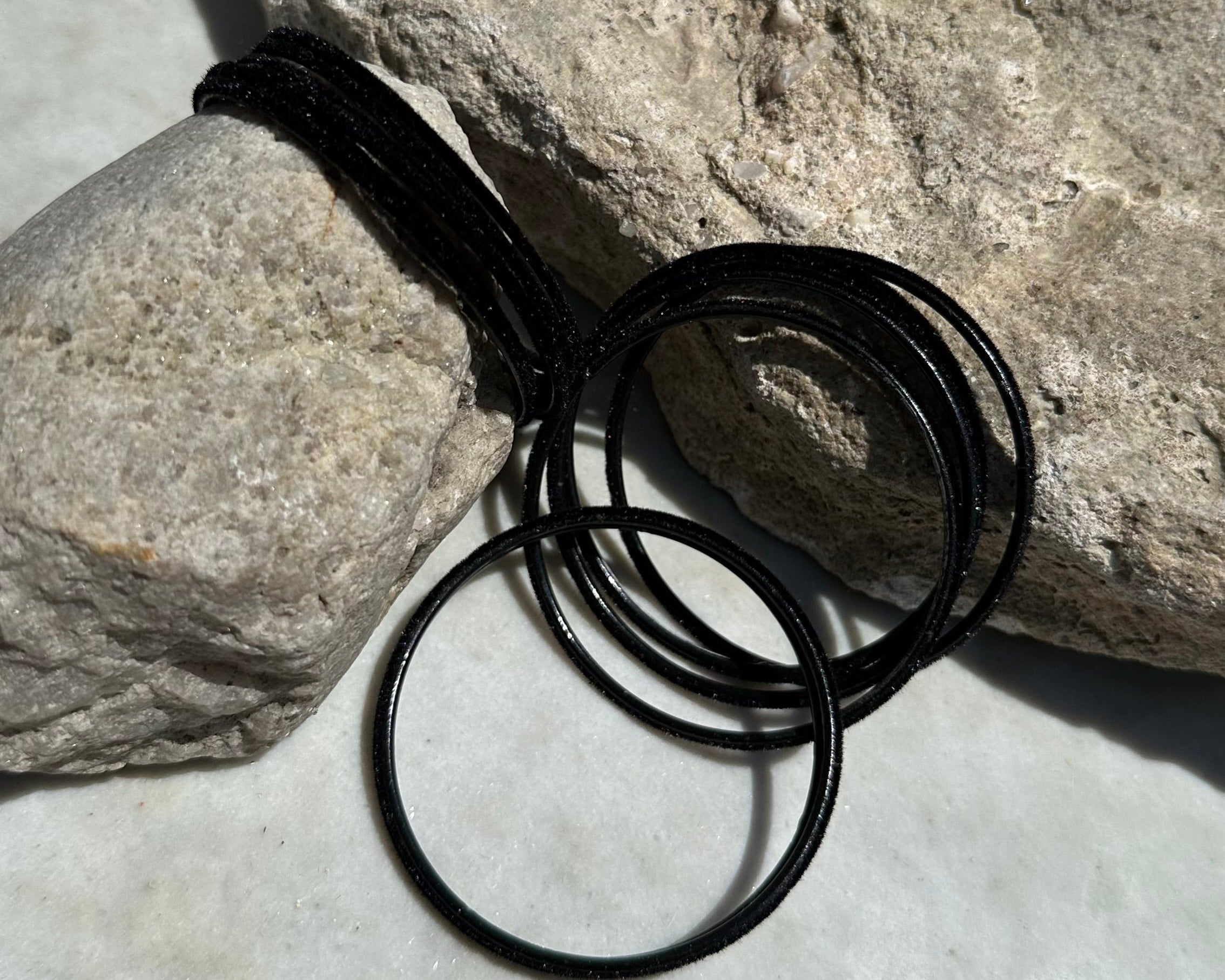 Velvet bangles size 2.4