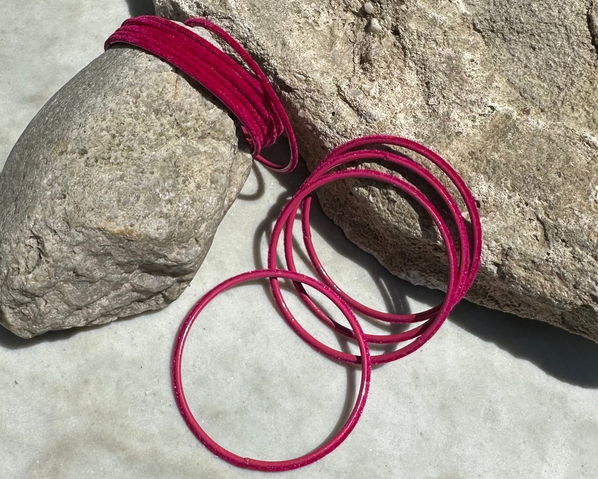 Velvet bangles size 2.4