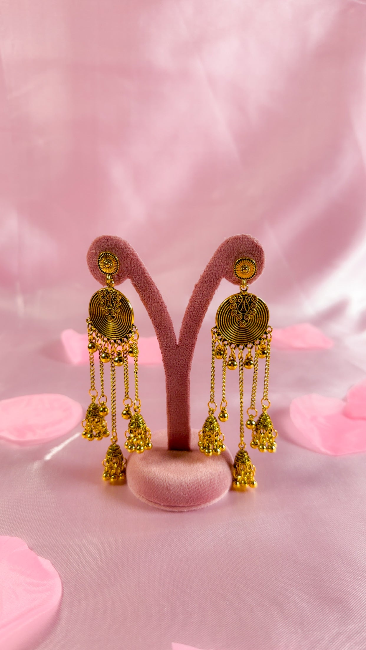 Nagma Tassel Earrings