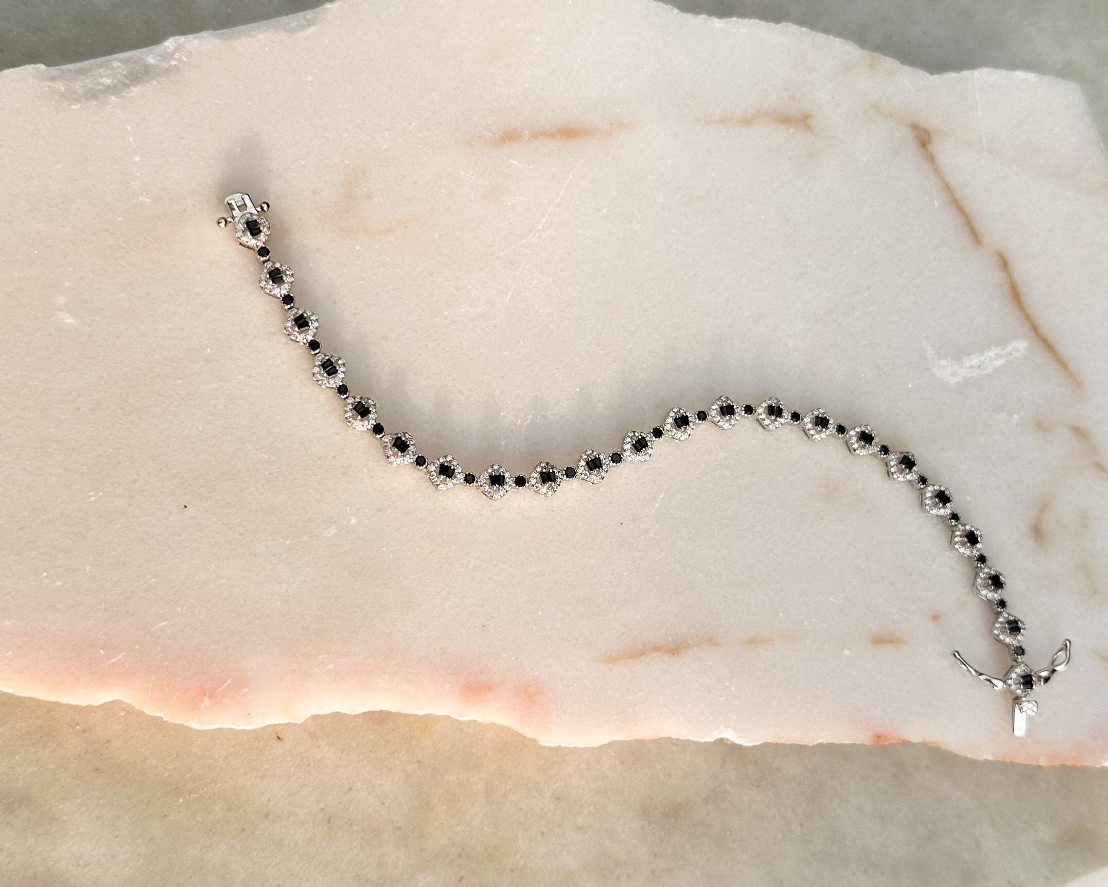 Onyx Tennis Bracelet