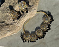 Black and Gold Plated Necklace Set