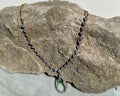 Emerald Inspired Teardrop Necklace