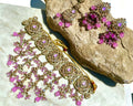 Lilac Waterfall Necklace Set