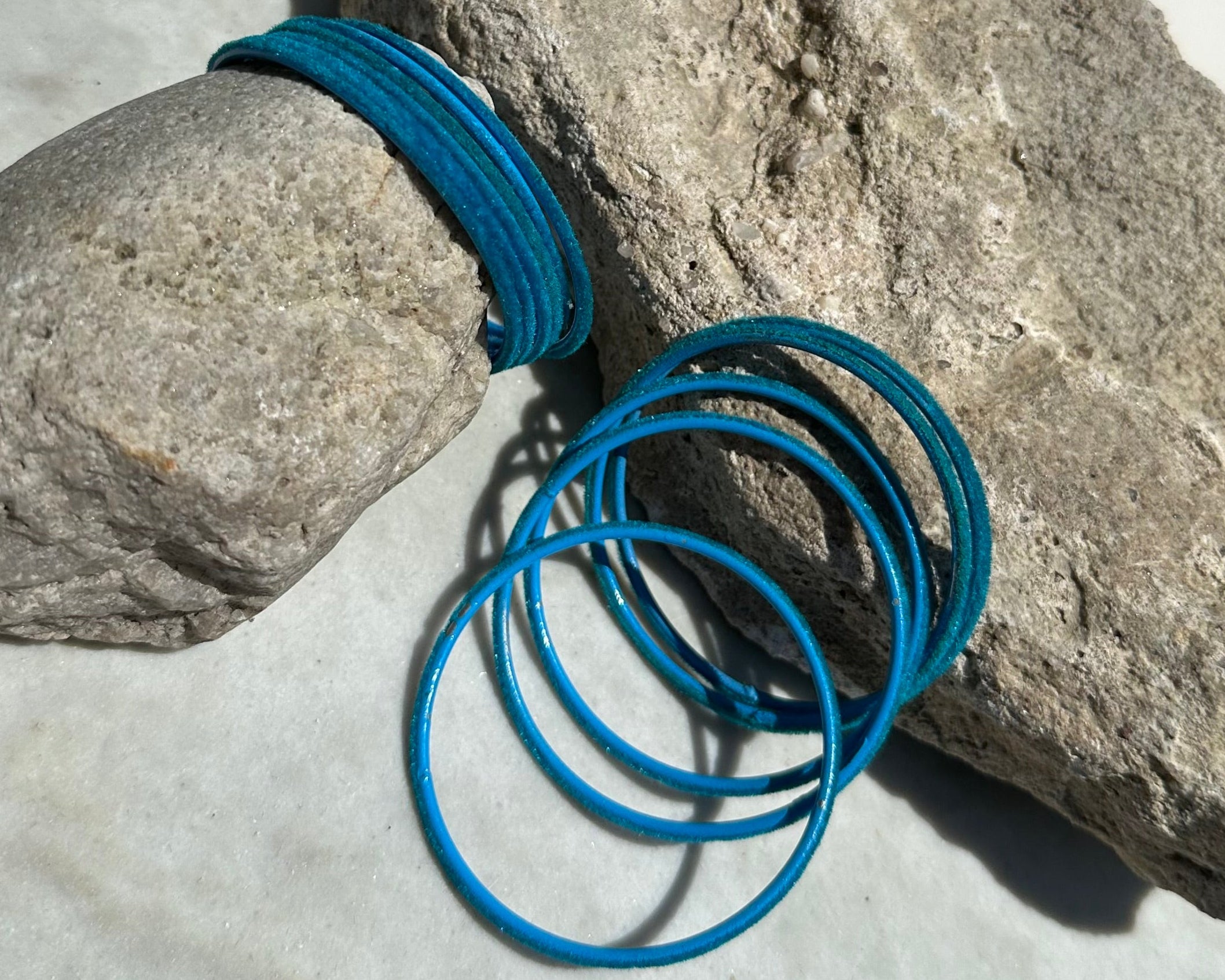 Velvet bangles size 2.4