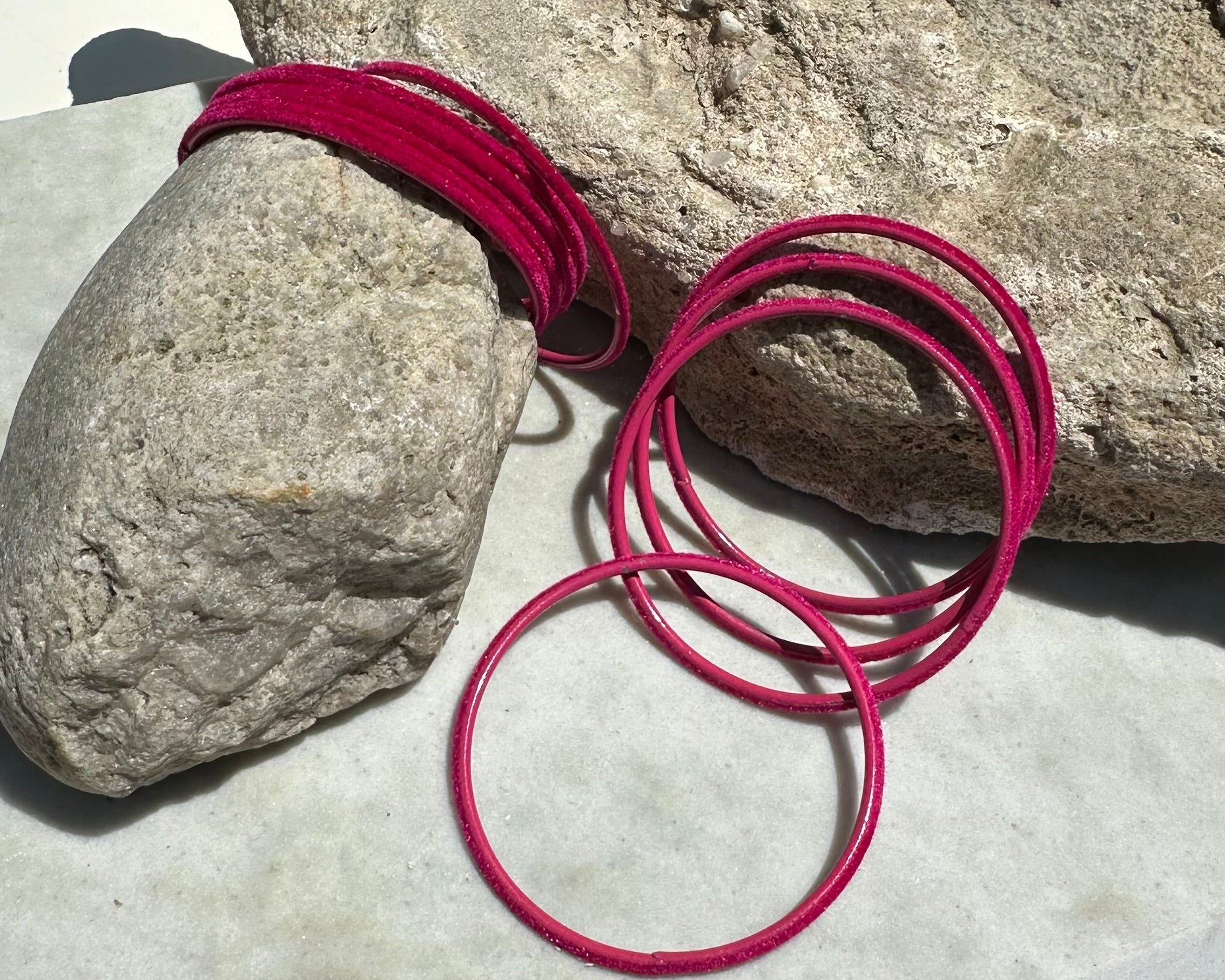 Velvet bangles size 2.4