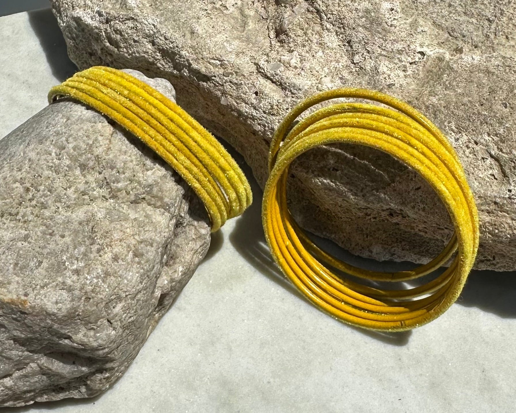 Velvet bangles size 2.4