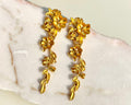 Golden Garden Earrings
