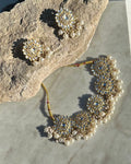 White Necklace Set