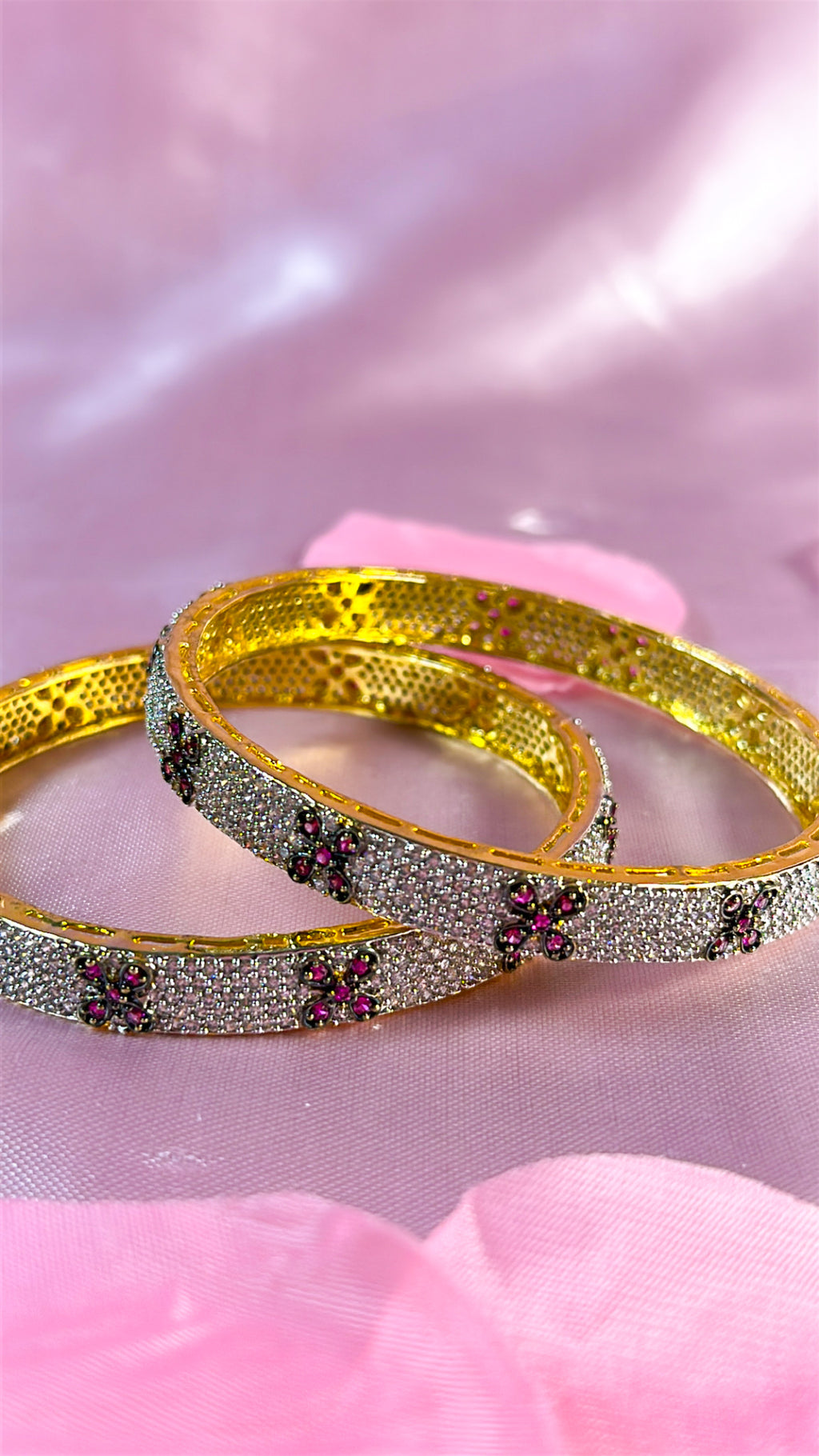 Blossom Bangles (Size 2.6)
