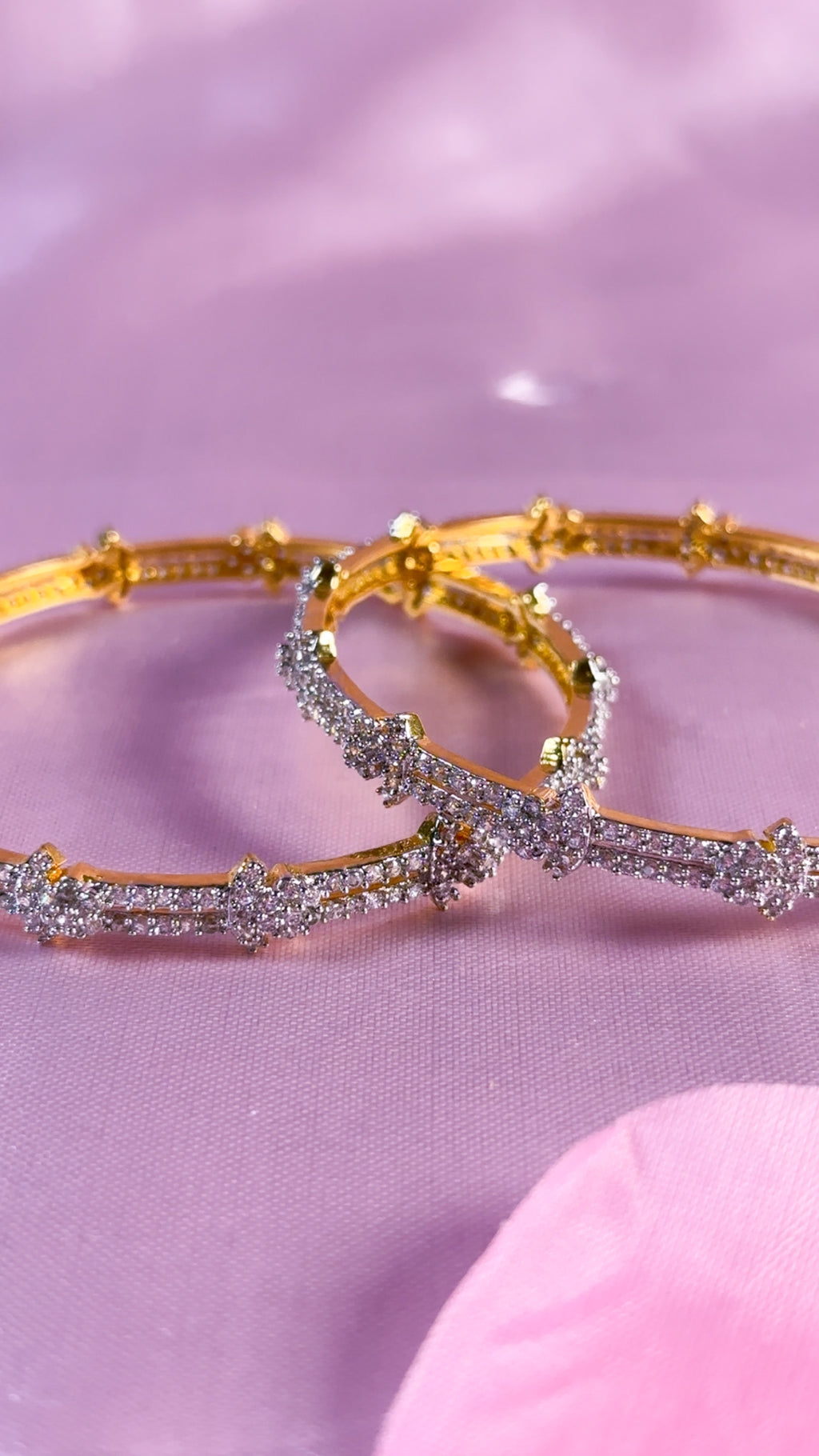 Blossom Bangles (Size 2.6)