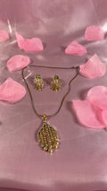 Waterfall Inspired Pendant Set