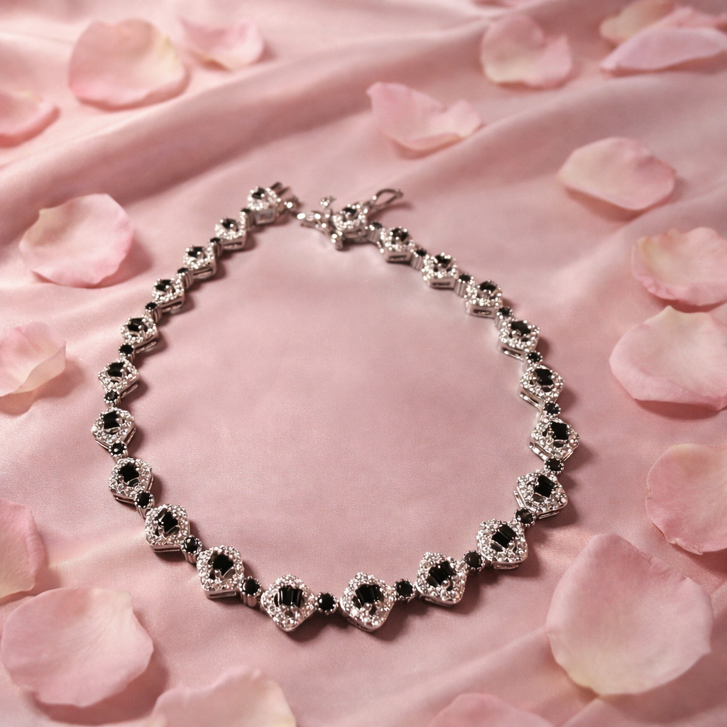 Onyx Tennis Bracelet (7 inch)