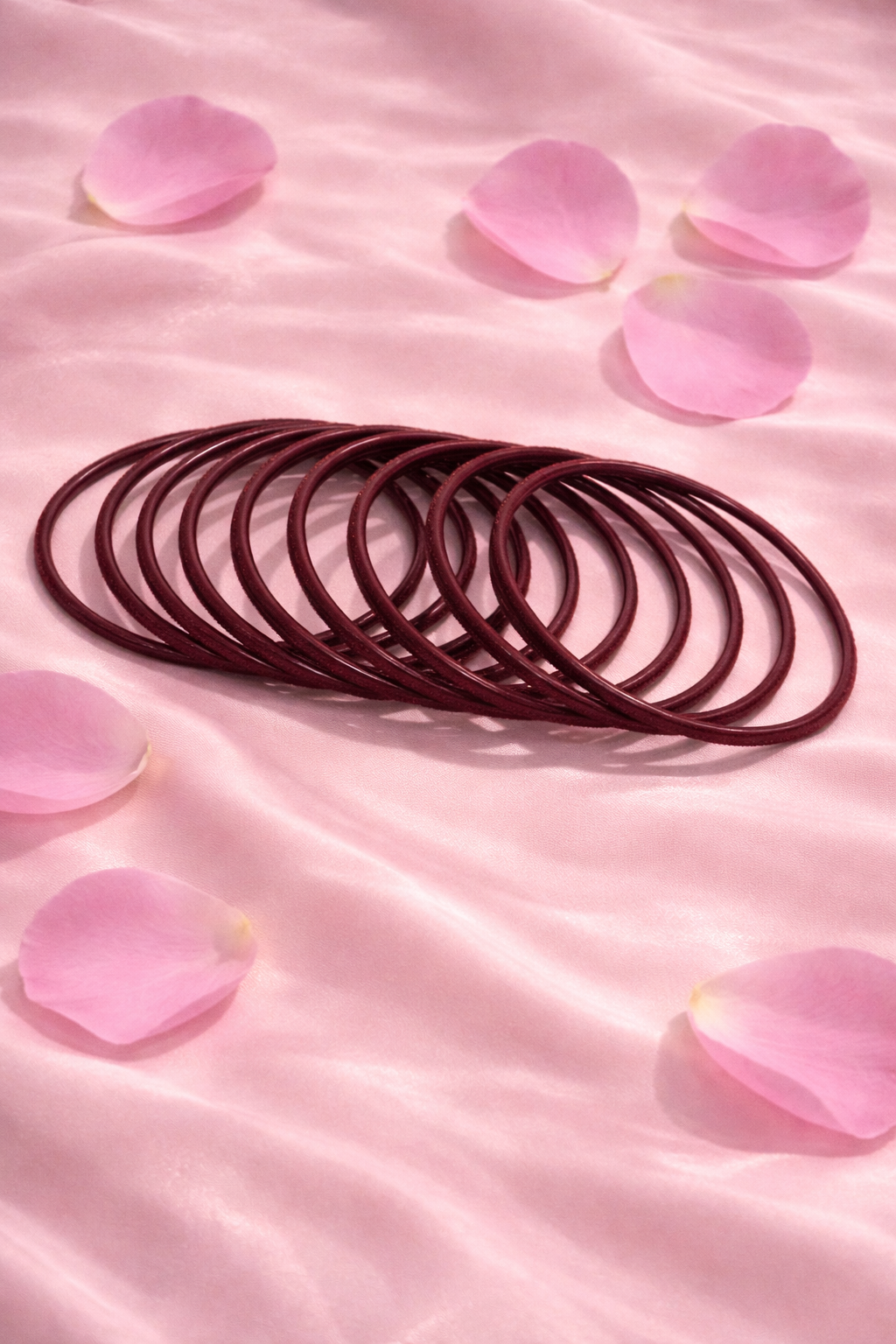 Velvet bangles size 2.4