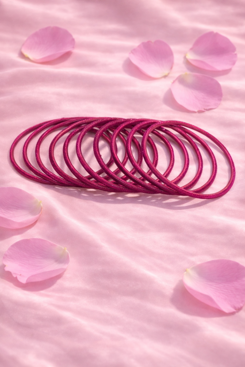 Velvet bangles size 2.4