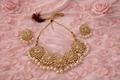 White Necklace Set
