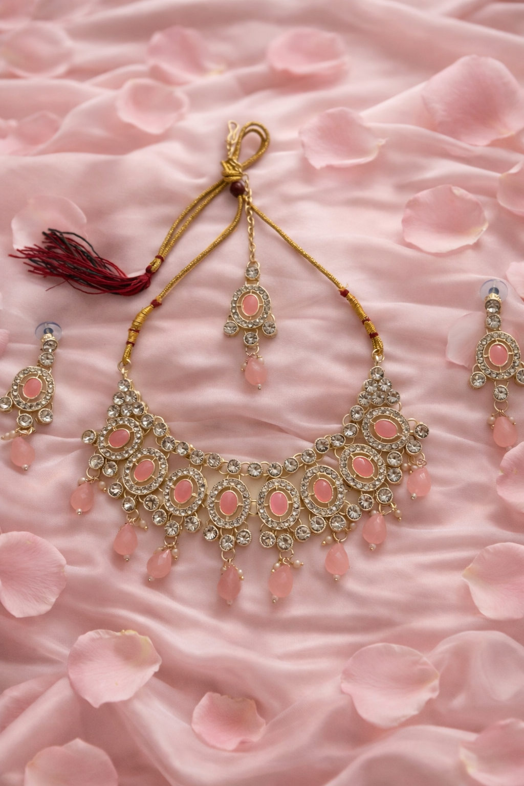 Light Pink Necklace Set